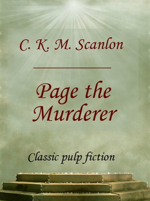 cover image of Page the Murderer